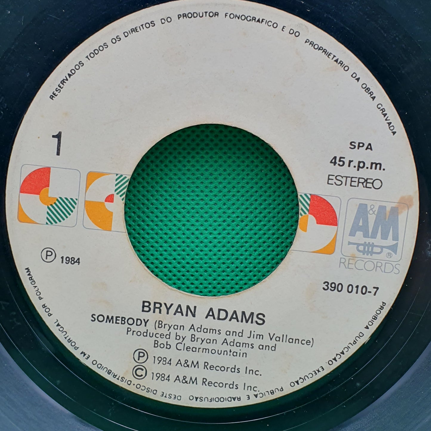 Bryan Adams ‎– Somebody