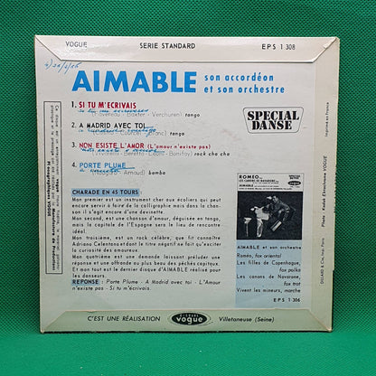 Aimable Son Accordéon Et Son Orchestre ‎– SPECIAL DANSE