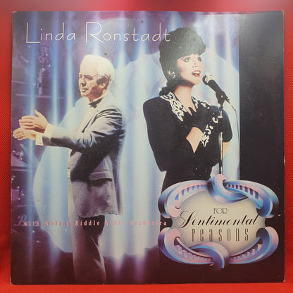 Linda Ronstadt With Nelson Riddle & His Orchestra ‎– For Sentimental Reasons
