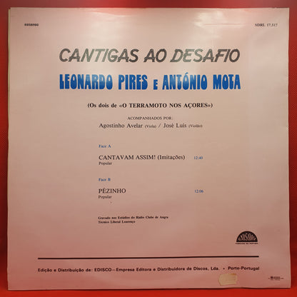 Leonardo Pires e António Mota - Cantigas Ao Desafio