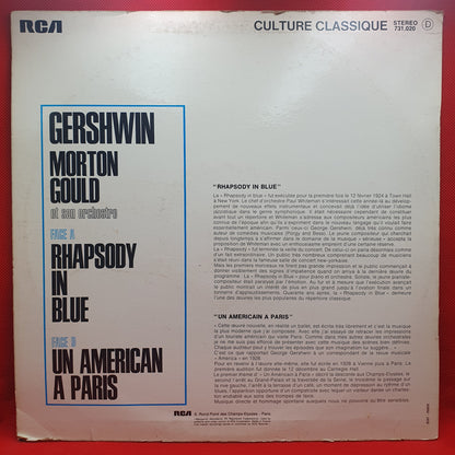 Gershwin, Morton Gould – Rhapsodie In Blue / Un Américain Á Paris