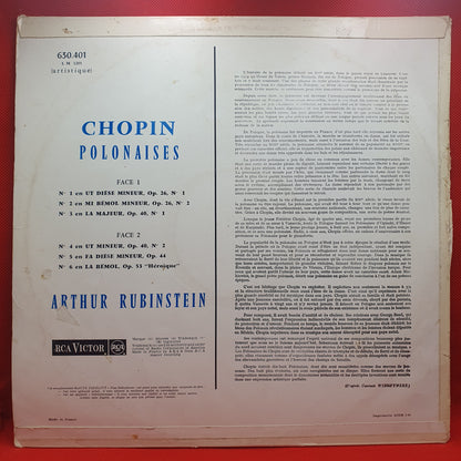 Chopin – Arthur Rubinstein – Polonaises