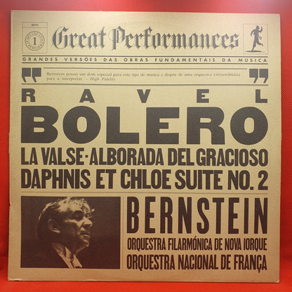 Bernstein ‎– Bolero - La Valse - Alborada Del Gracioso - Daphnis Et Chloé Suite No. 2