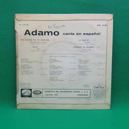 Adamo ‎– Mis Manos En Tu Cintura