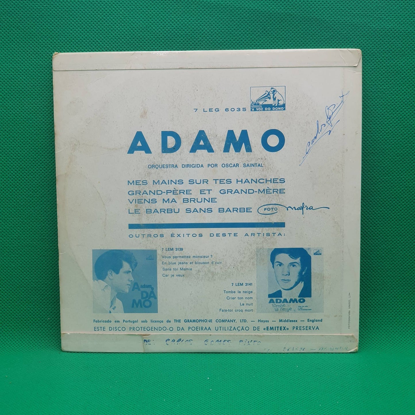 Adamo ‎– Mes Mains Sur Tes Hanches