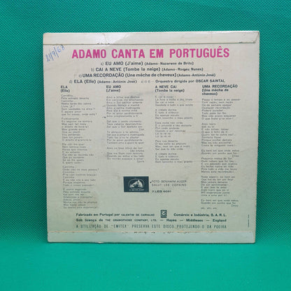 Adamo ‎– Adamo Canta Em Português