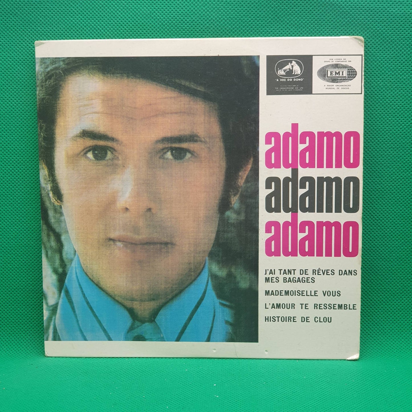 Adamo ‎– J'ai Tant De Rêves Dans Mes Bagages