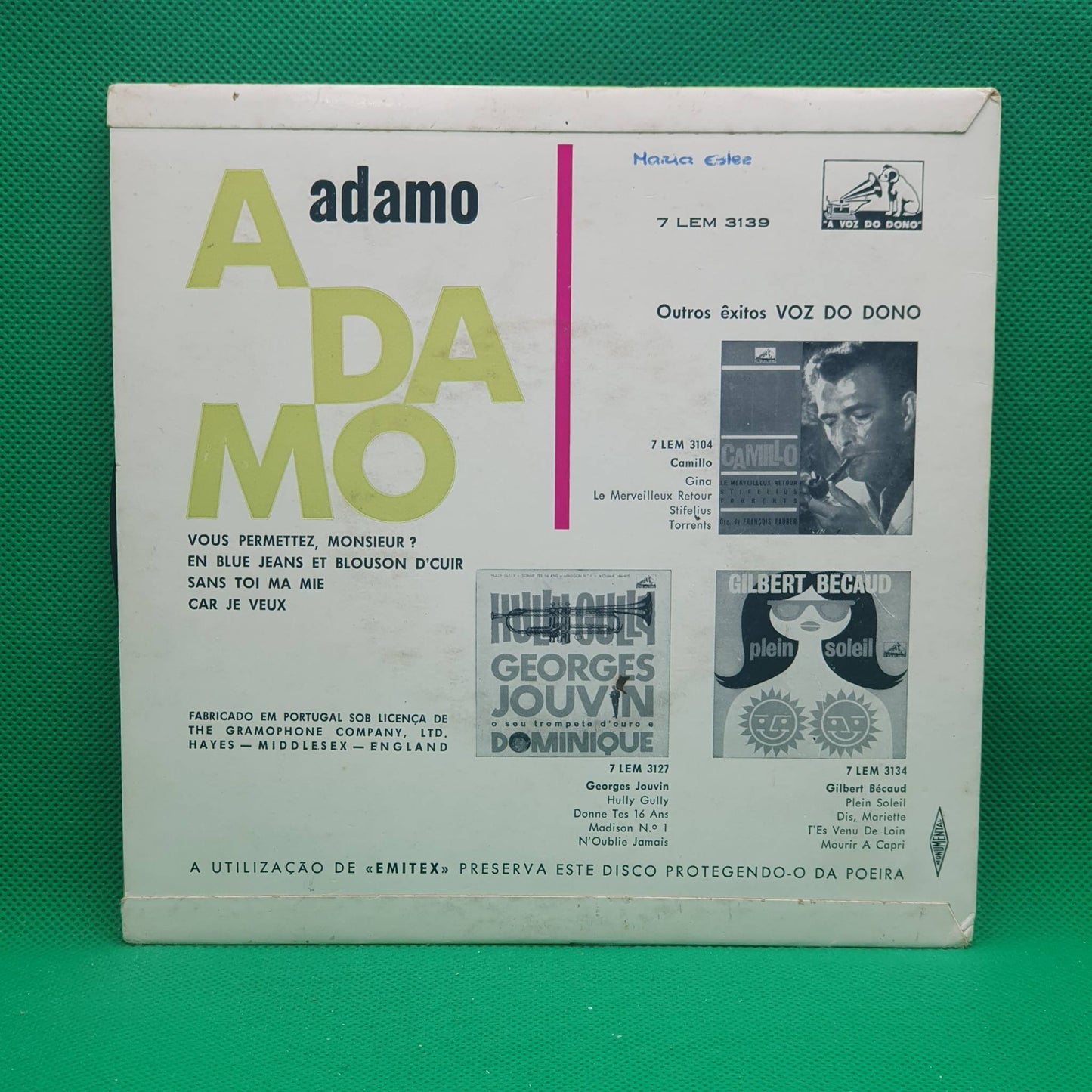 Adamo ‎– Adamo