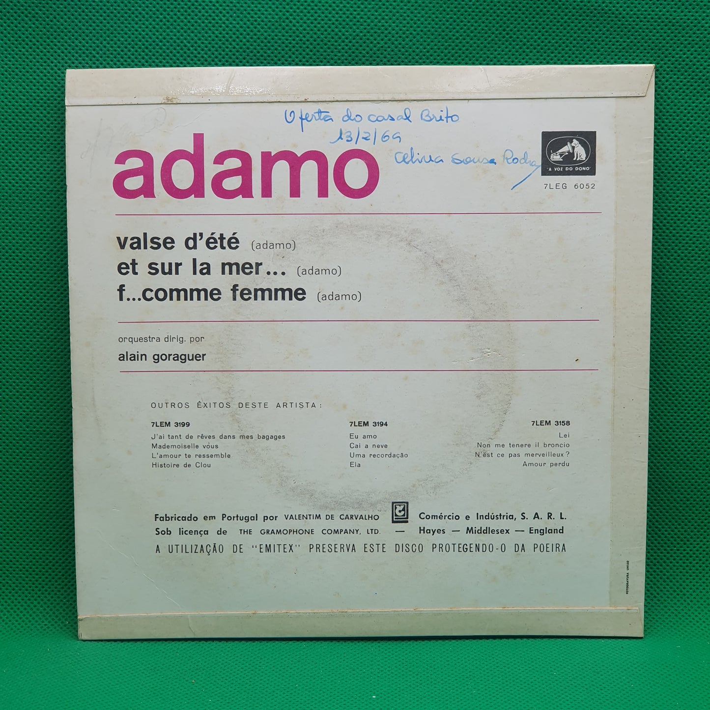 Albert Hammond ‎– Comprenderte 