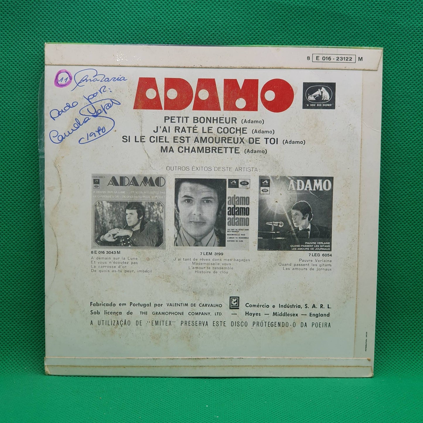 Adamo ‎– Petit Bonheur