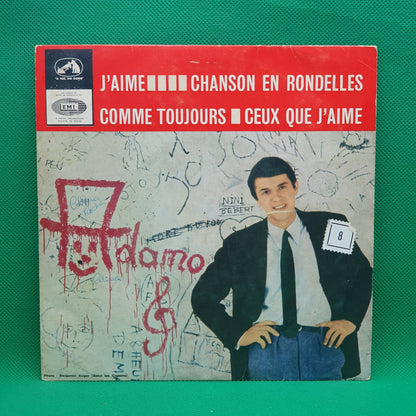 Adamo ‎– J'Aime / Chanson En Rondelles / Comme Toujours / Ceux Que J'Aime