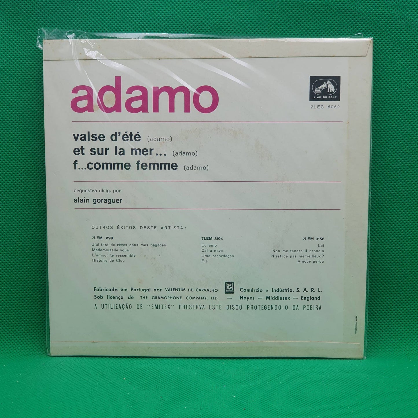 Adamo ‎– Valse D'été
