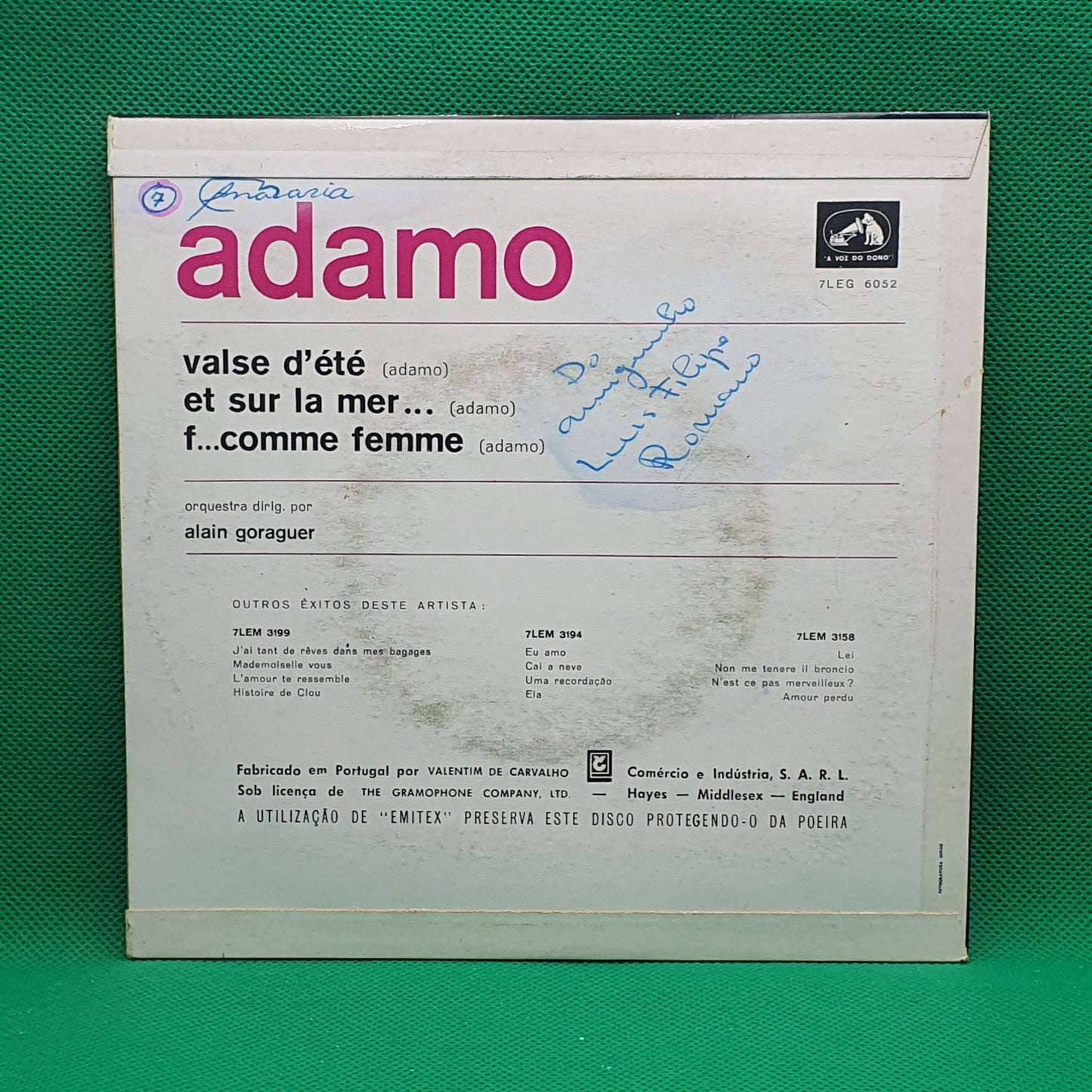 Adamo ‎– Valse D'été