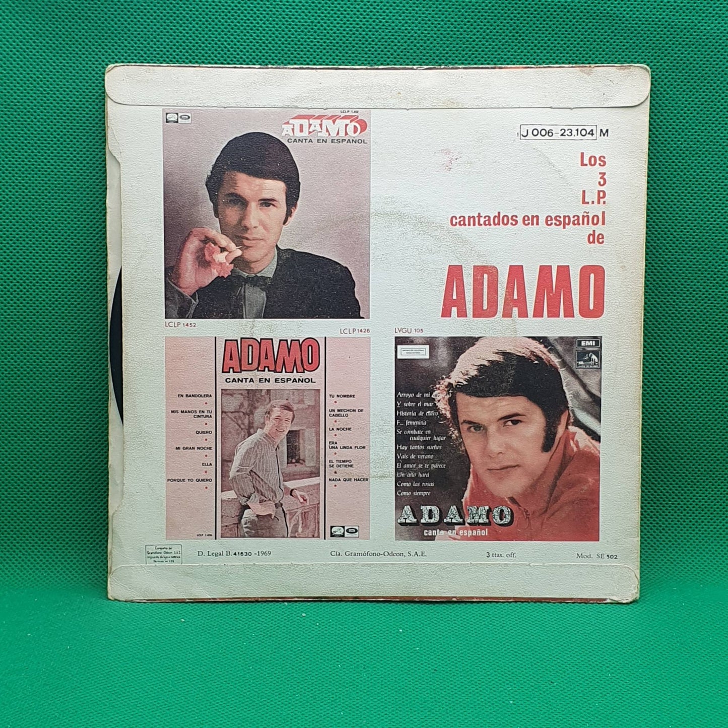 Adamo ‎– Petit Bonheur / Mon Cinéma