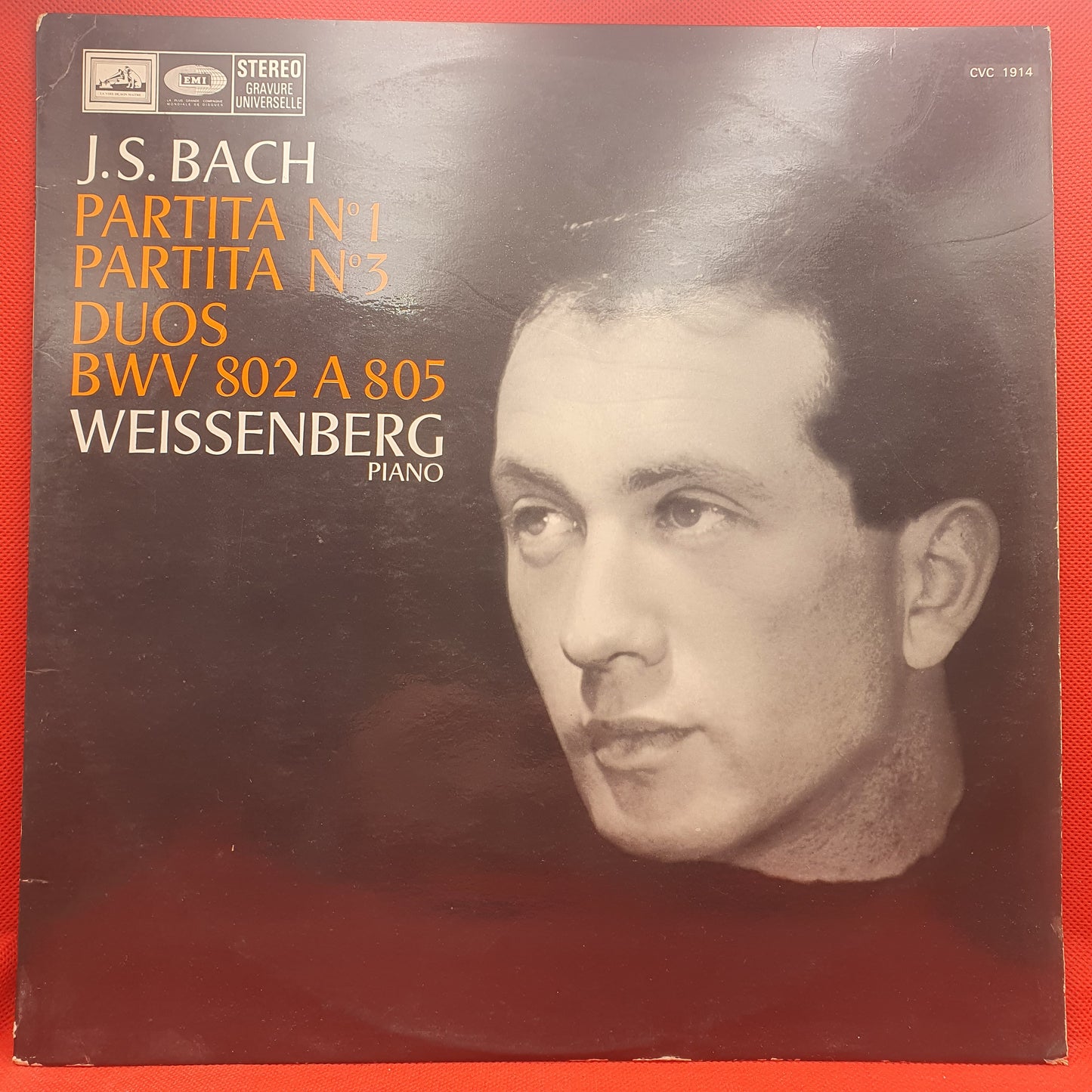 Weissenberg ‎– J.S. Bach Partita N° 1 / Partita N° 3 / Duos BWV 802 A 805