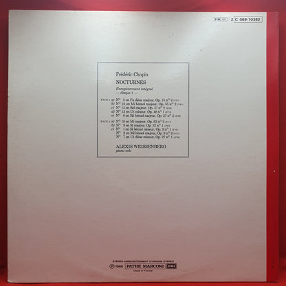 Weissenberg – Chopin Nocturnes (Disque 1)