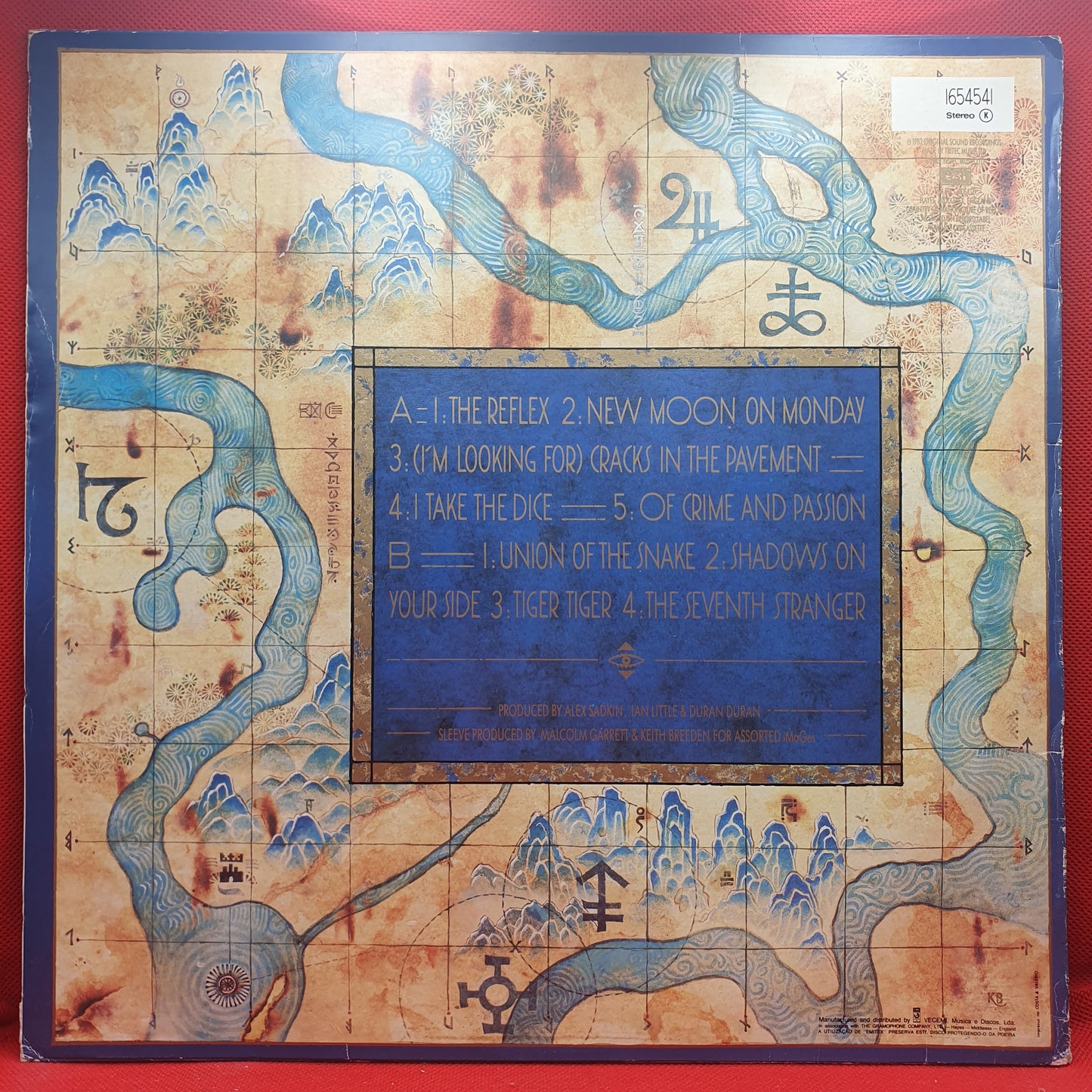 Duran Duran ‎– Seven And The Ragged Tiger