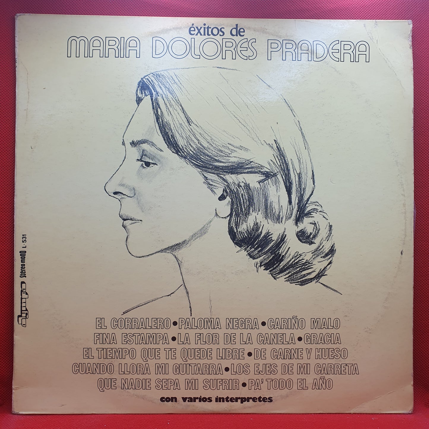 Various ‎– Exitos De Maria Dolores Pradera Con Varios Intérpretes