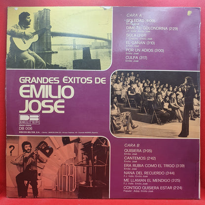 Emilio José ‎– Grandes Éxitos De Emilio José