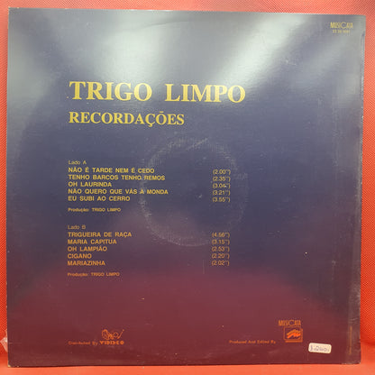 Trigo Limpo ‎– Recordações