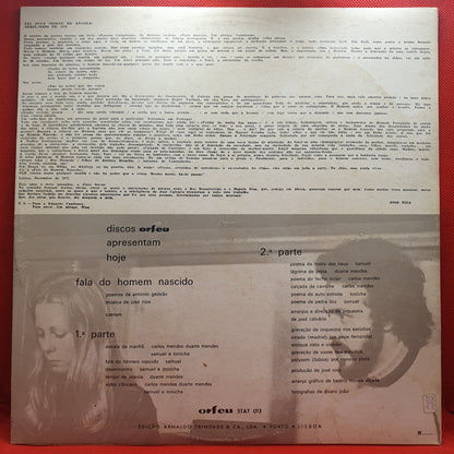 António Gedeão, José Niza - Fala Do Homem Nascido