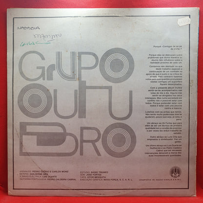 Grupo Outubro ‎– Cantigas De Ao Pé Da Porta