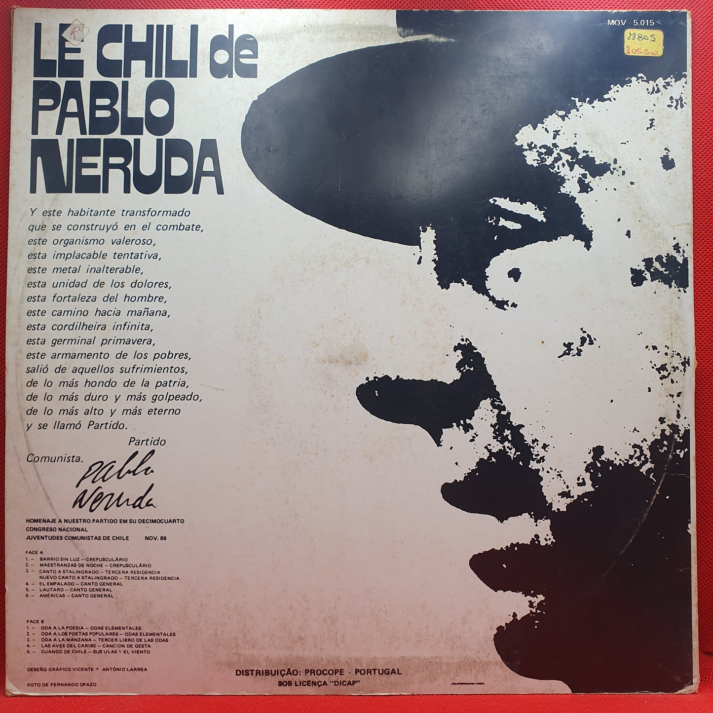 Pablo Neruda ‎– Le Chili De