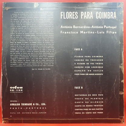 António Bernardino ‎– Flores Para Coimbra