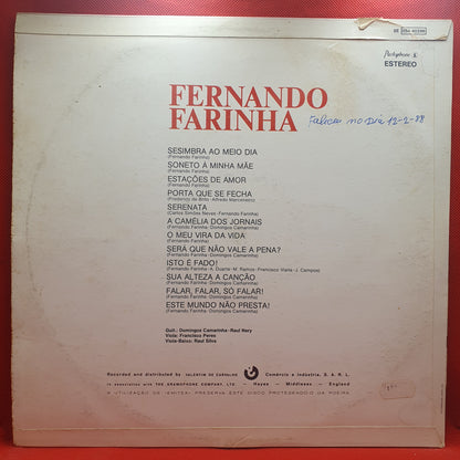 Fernando Farinha ‎– O Meu Vira Da Vida