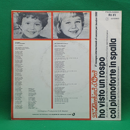 Maria Armanda / Piccolo Coro Dell'Antoniano ‎– Eu Vi Um Sapo / Ho Visto Un Rospo