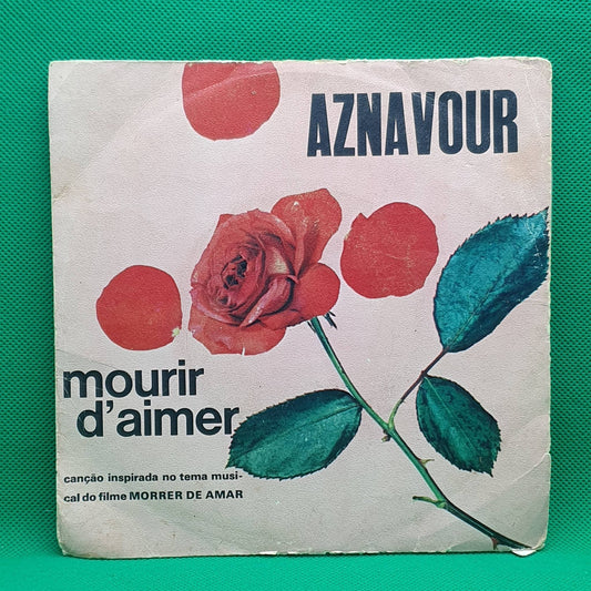 Charles Aznavour ‎– Mourir D'Aimer