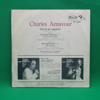 Charles Aznavour ‎– Placeres Antiguos
