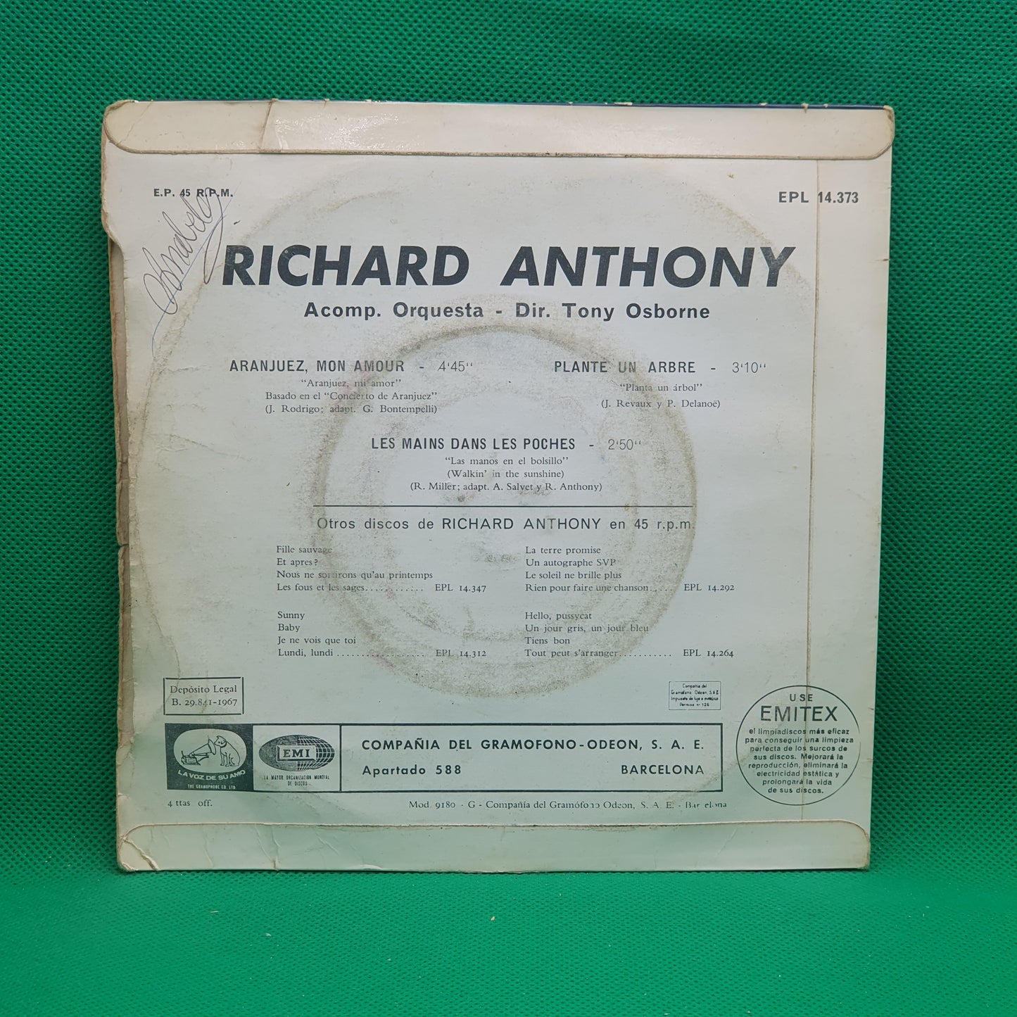 Albert Hammond ‎– Comprenderte 