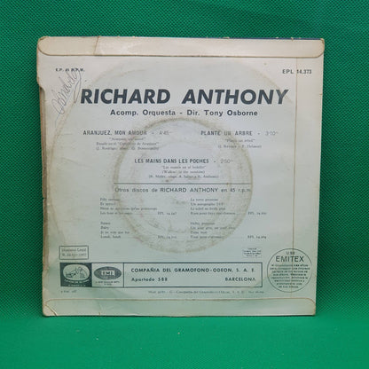 Richard Anthony ‎– Aranjuez, Mon Amour