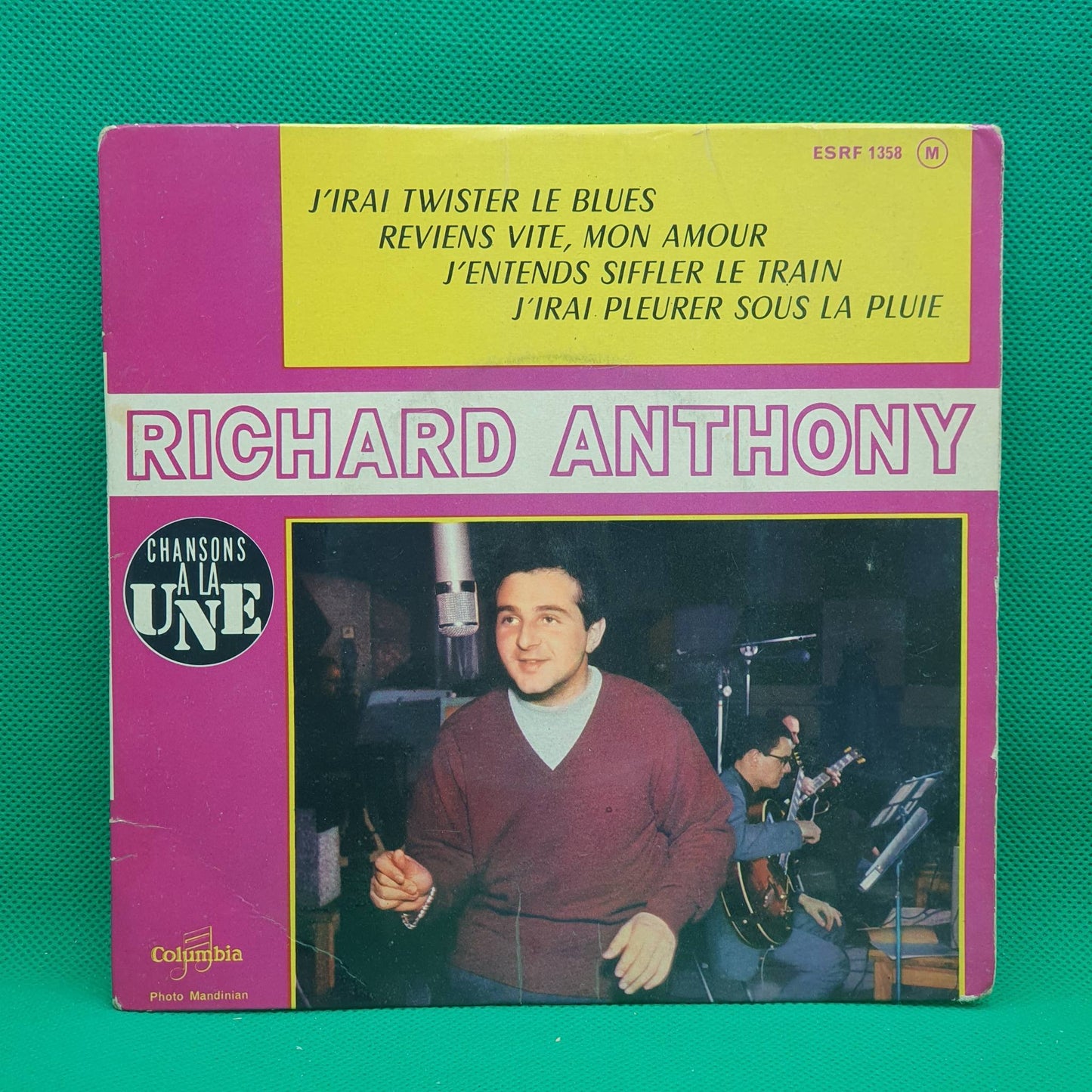 Richard Anthony ‎– J'irai Twister Le Blues