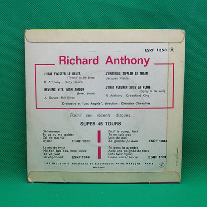 Richard Anthony ‎– J'irai Twister Le Blues
