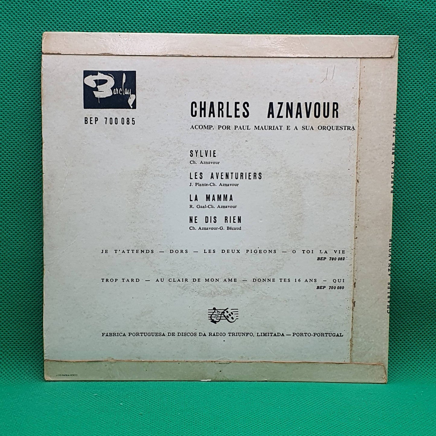 Charles Aznavour ‎– Sylvie