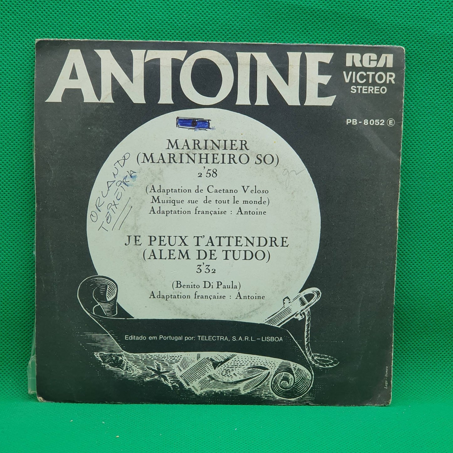 Antoine ‎– Marinheiro (Marinier) / Je Peux T'attendre