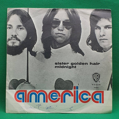 America ‎– Sister Golden Hair
