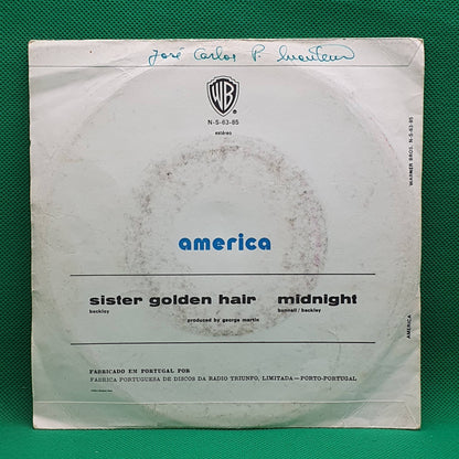 America ‎– Sister Golden Hair