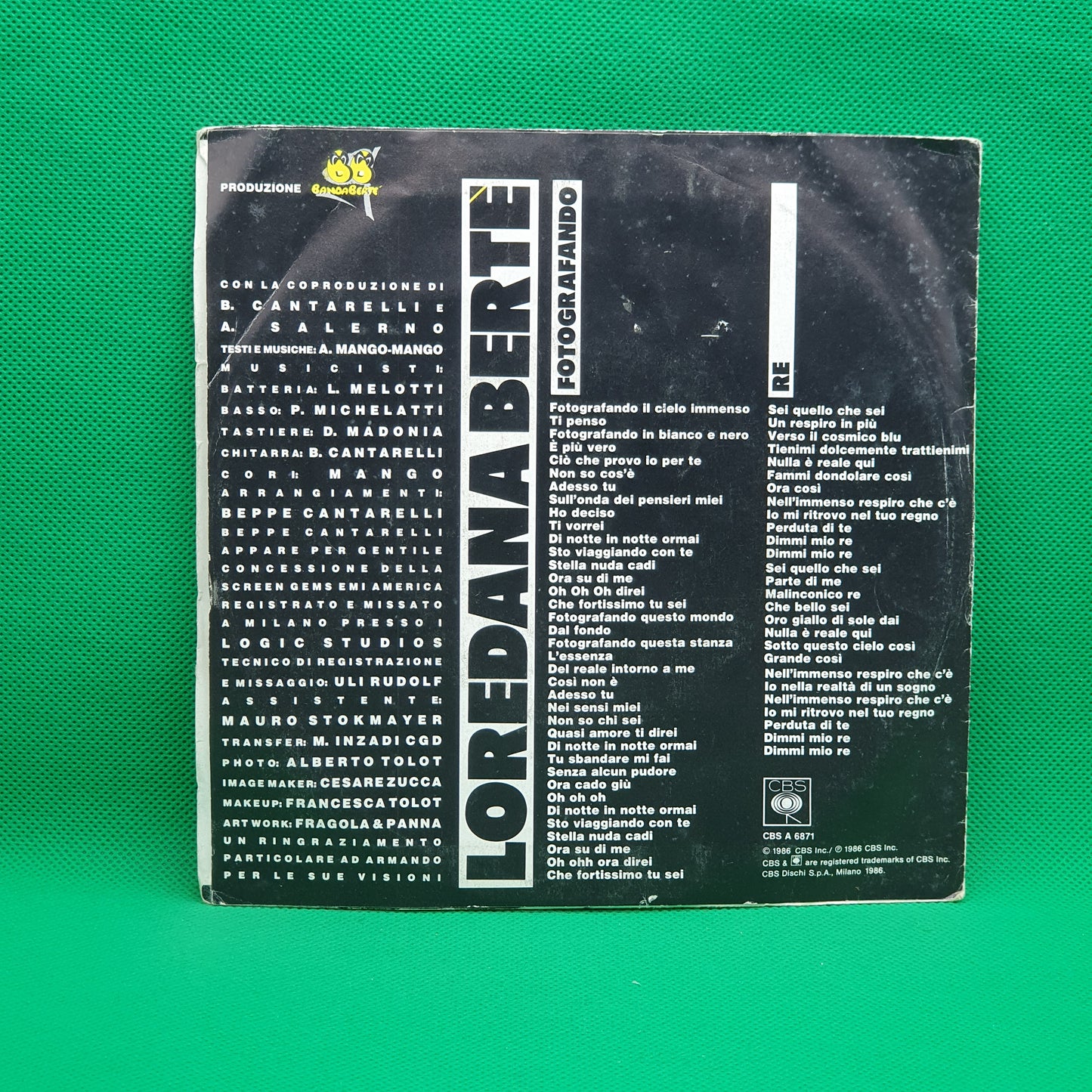 Loredana Bertè ‎– Re / Fotografando