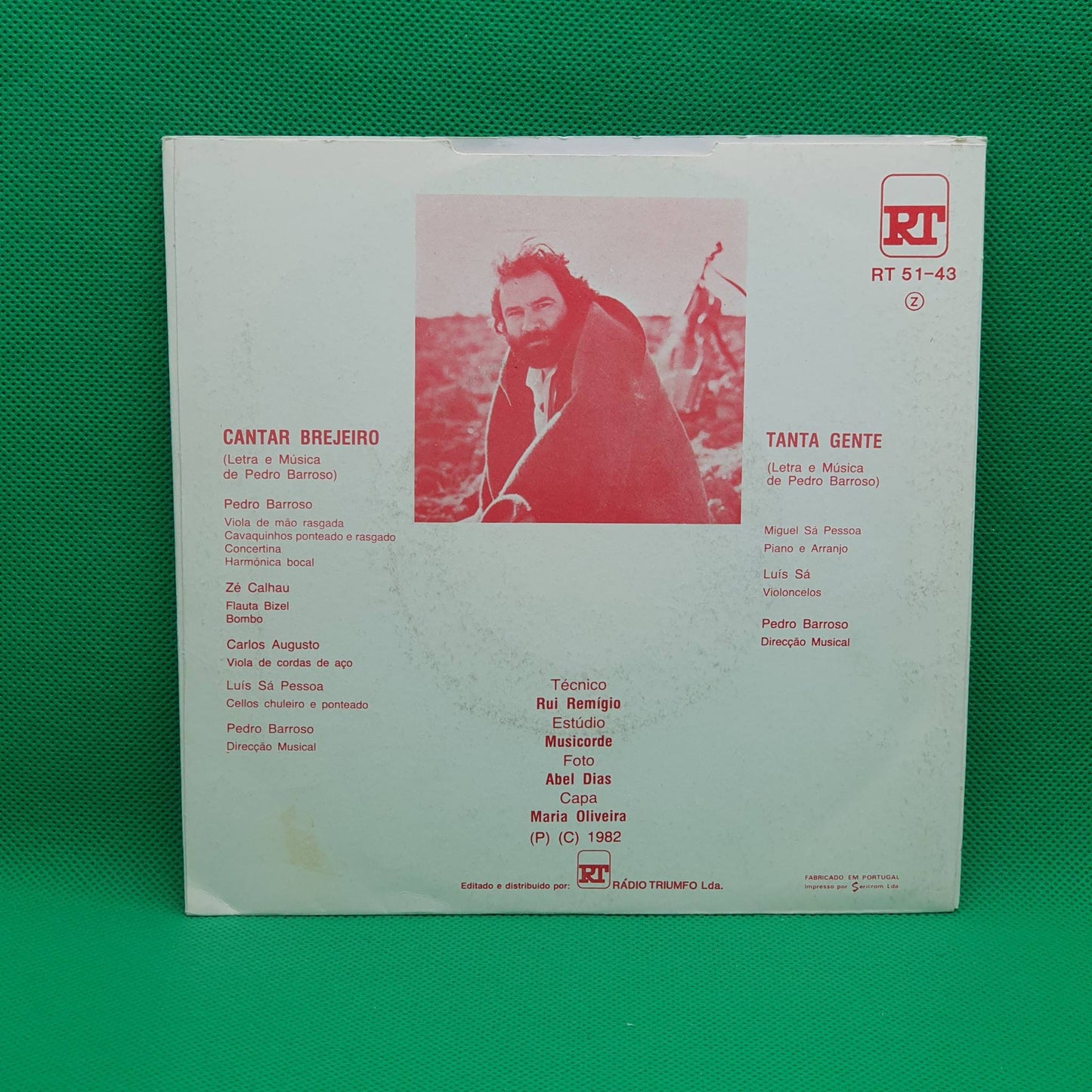 Pedro Barroso ‎– Cantar Brejeiro / Tanta Gente