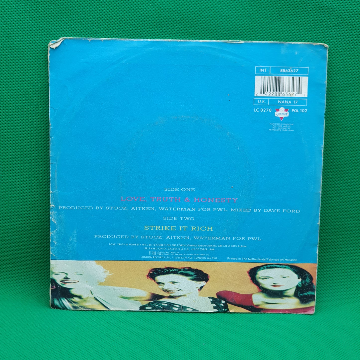 Bananarama ‎– Love, Truth & Honesty