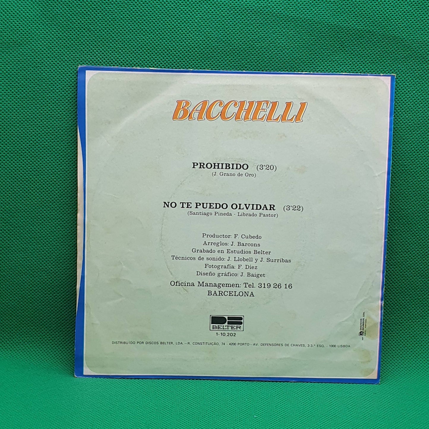 Bacchelli ‎– Prohibido
