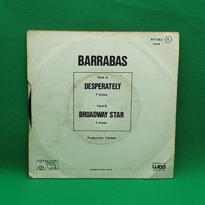 Barrabas ‎– Desperately / Broadway Star