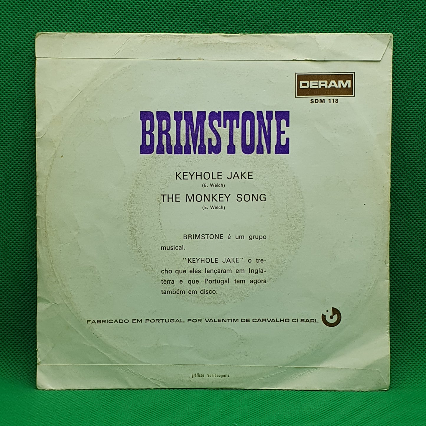 Brimstone ‎– Keyhole Jake / The Monkey Song