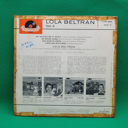 Lola Beltrán ‎– Lola Beltrán Vol. 3