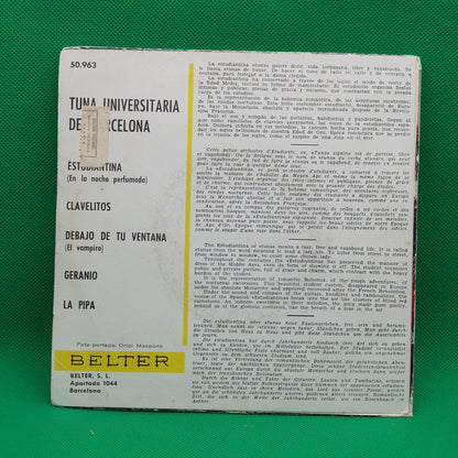 Tuna Universitaria De Barcelona ‎– Estudiantina (En La Noche Perfumada)