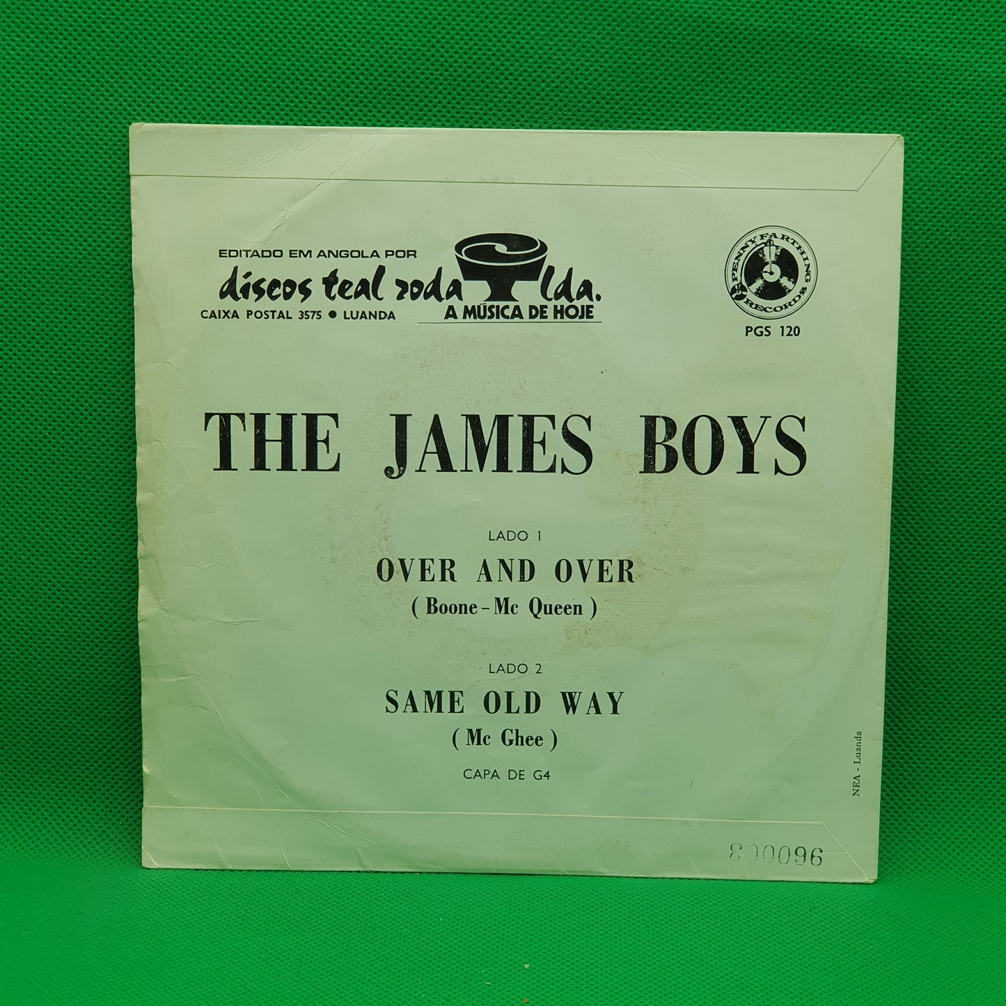 The James Boys ‎– Over And Over