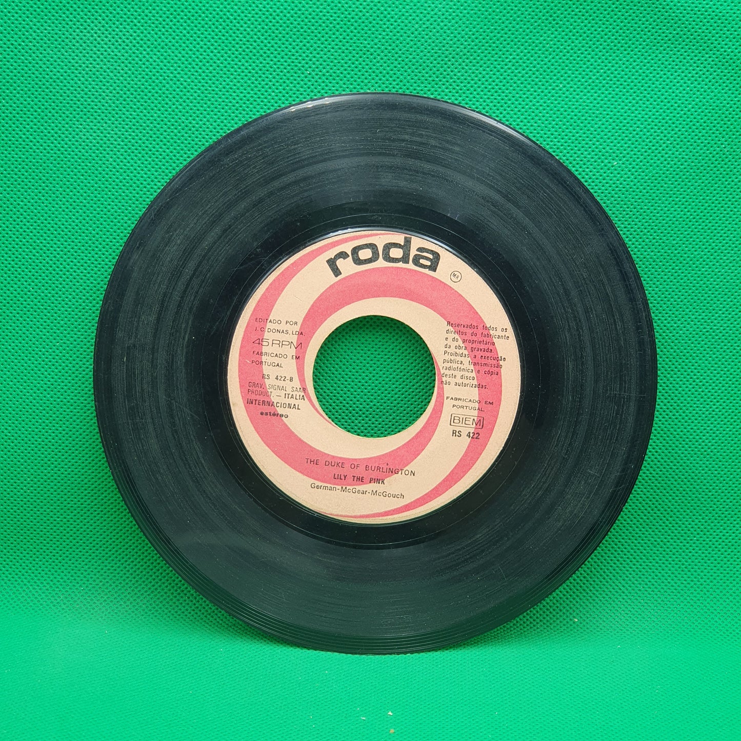 The Duke Of Burlington ‎– Flash